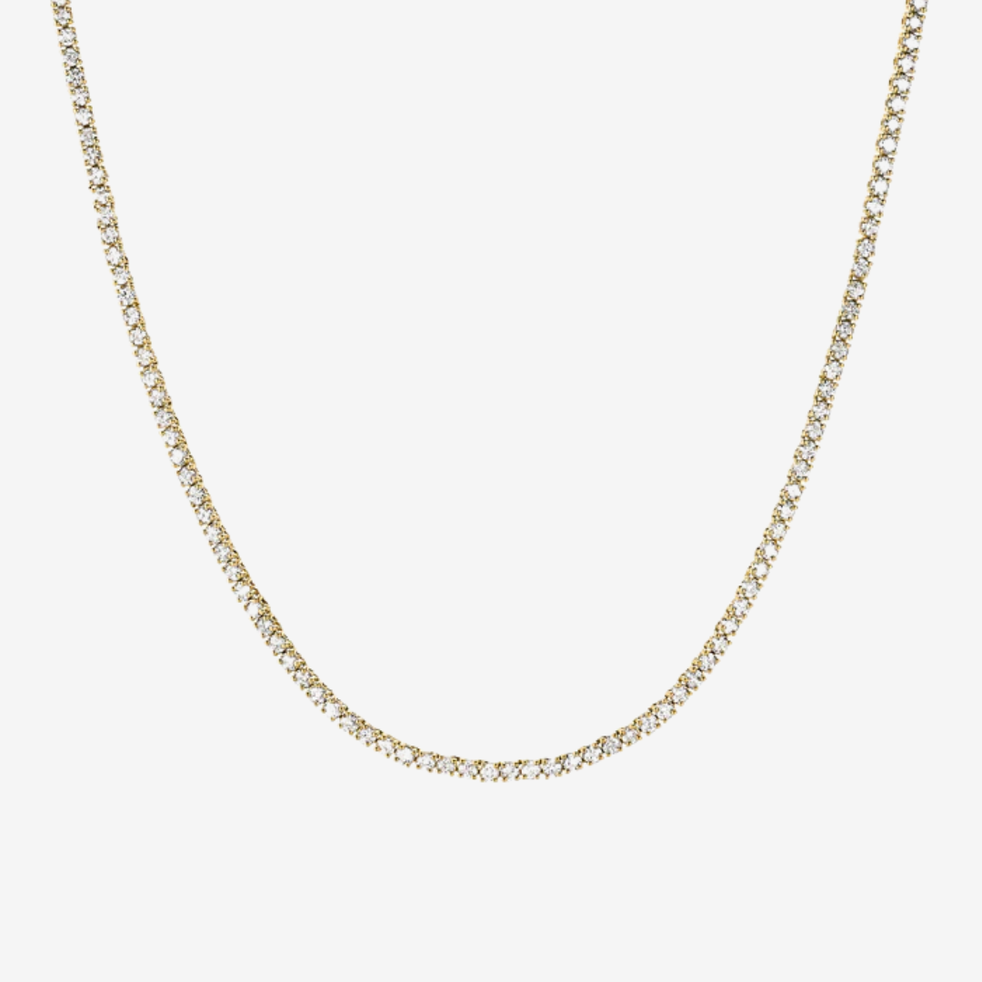 Tennis Chocker Gold (Adjustable)