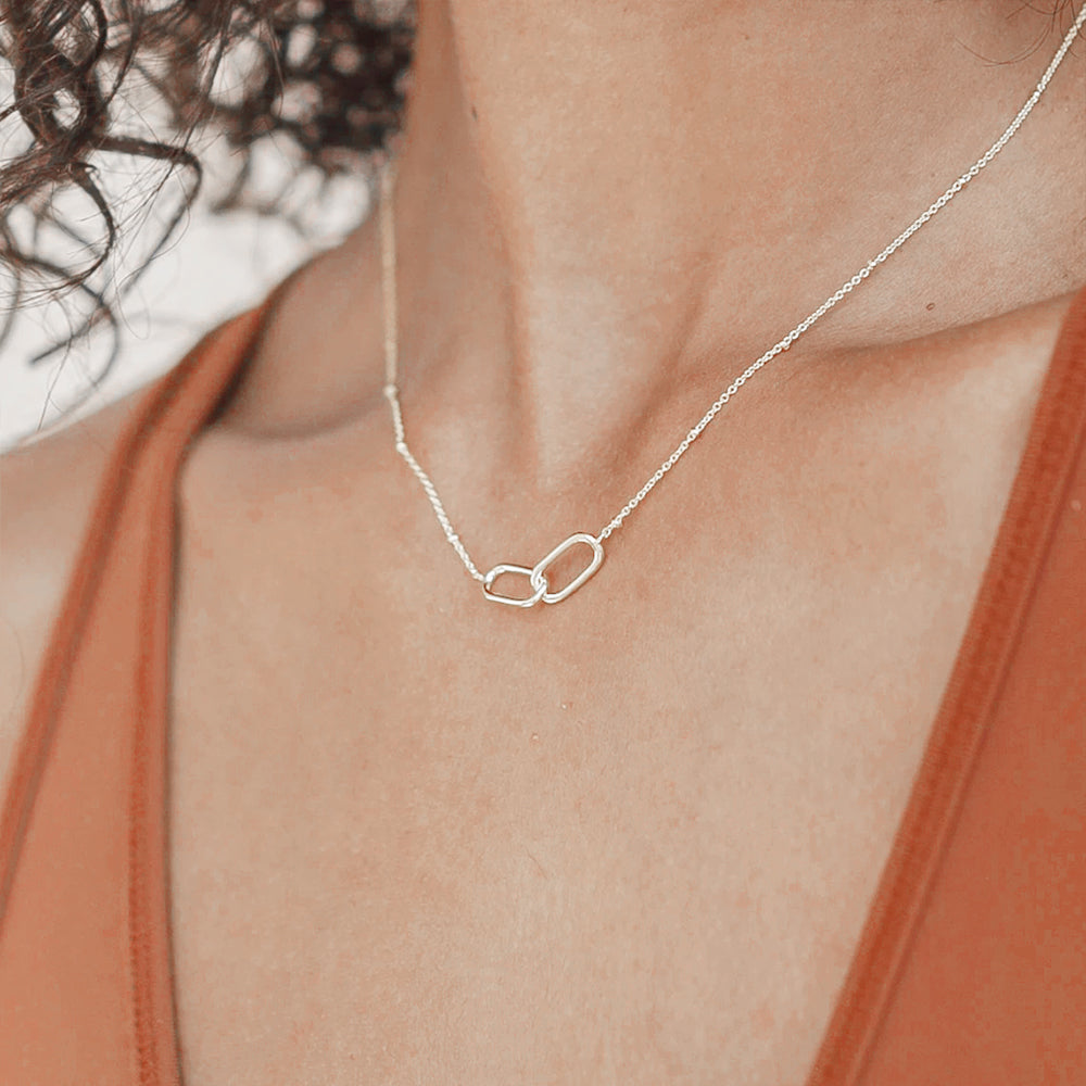 Forever Linked Necklace (Silver)