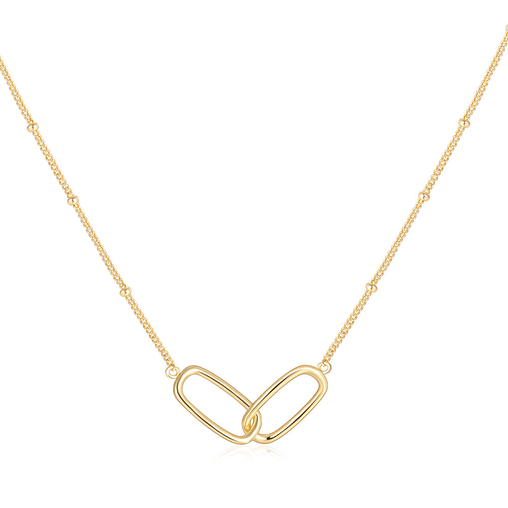 Forever Linked Necklace (Gold)